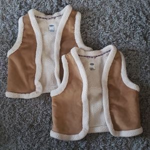 Old Navy suede vest